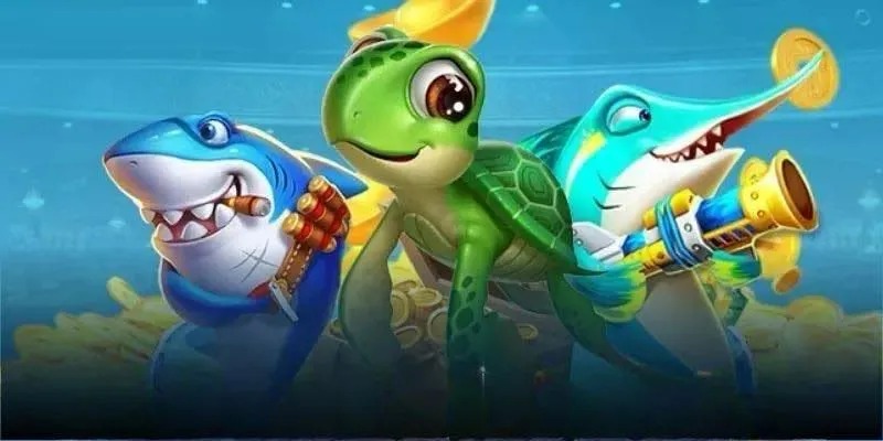 Bắn Cá Rùa Xanh giao diện trực quan