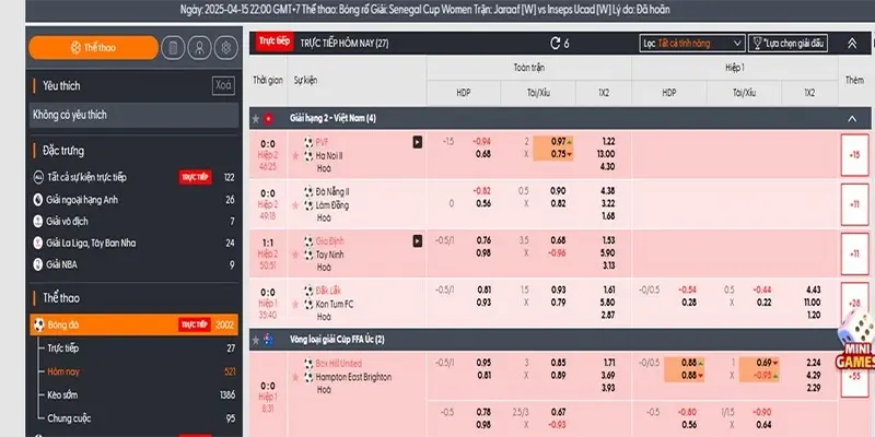 Cược thể thao tại Topbet379 hấp dẫn