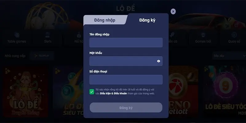 Cách đăng ký Topbet379 đơn giản